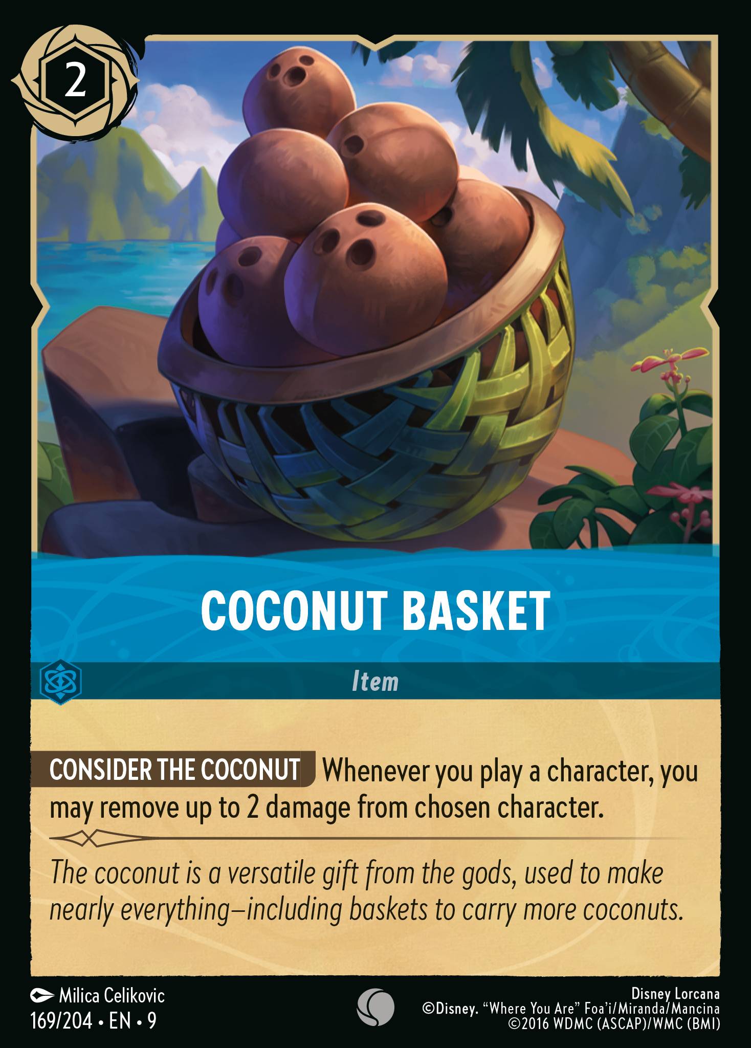 Coconut Basket (English)