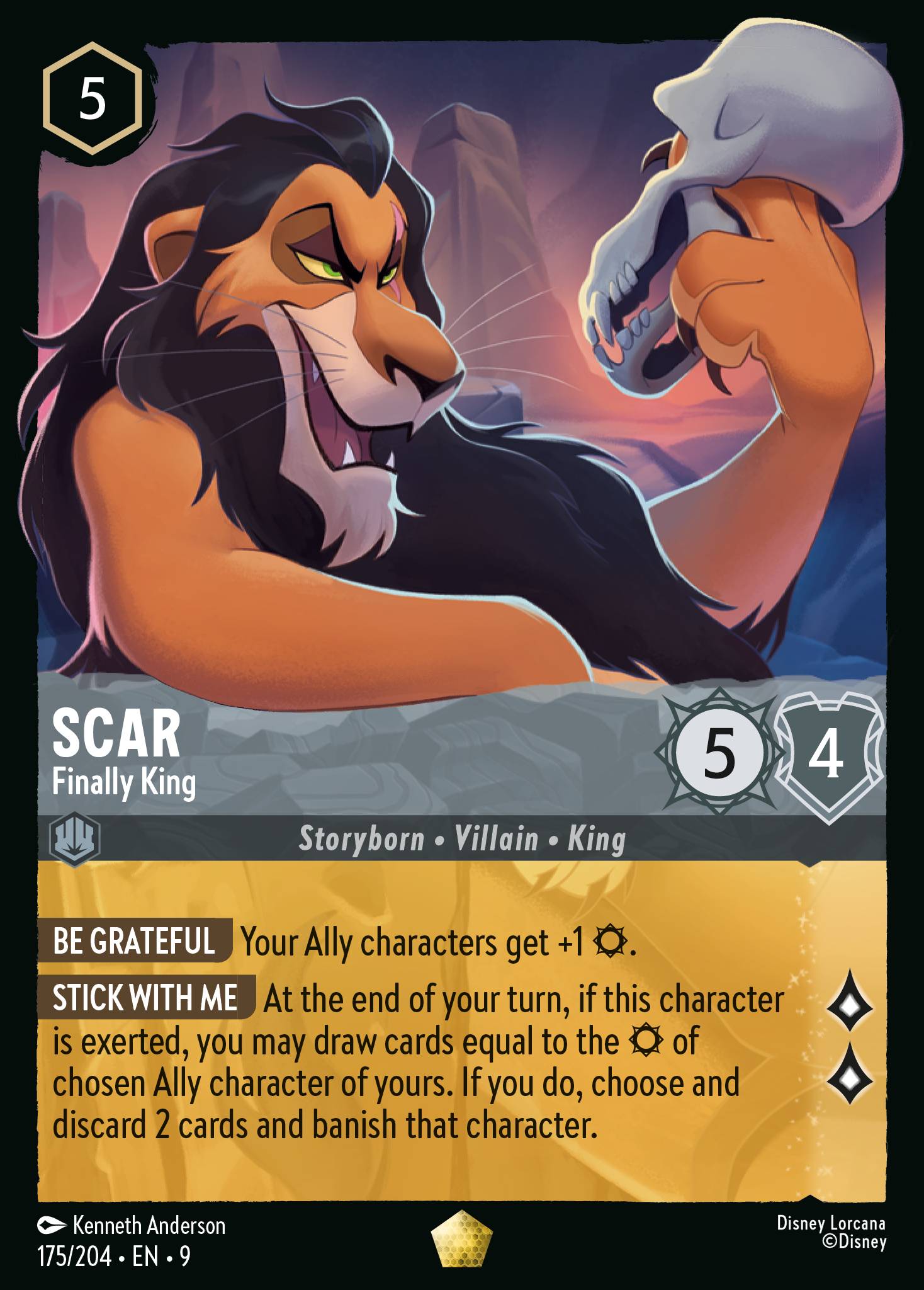 Scar - Finally King (Legendary) (English)