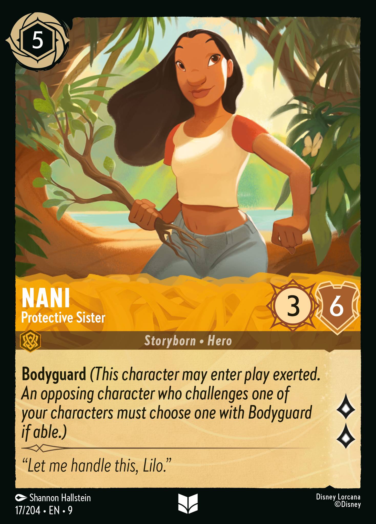 Nani - Protective Sister (English)
