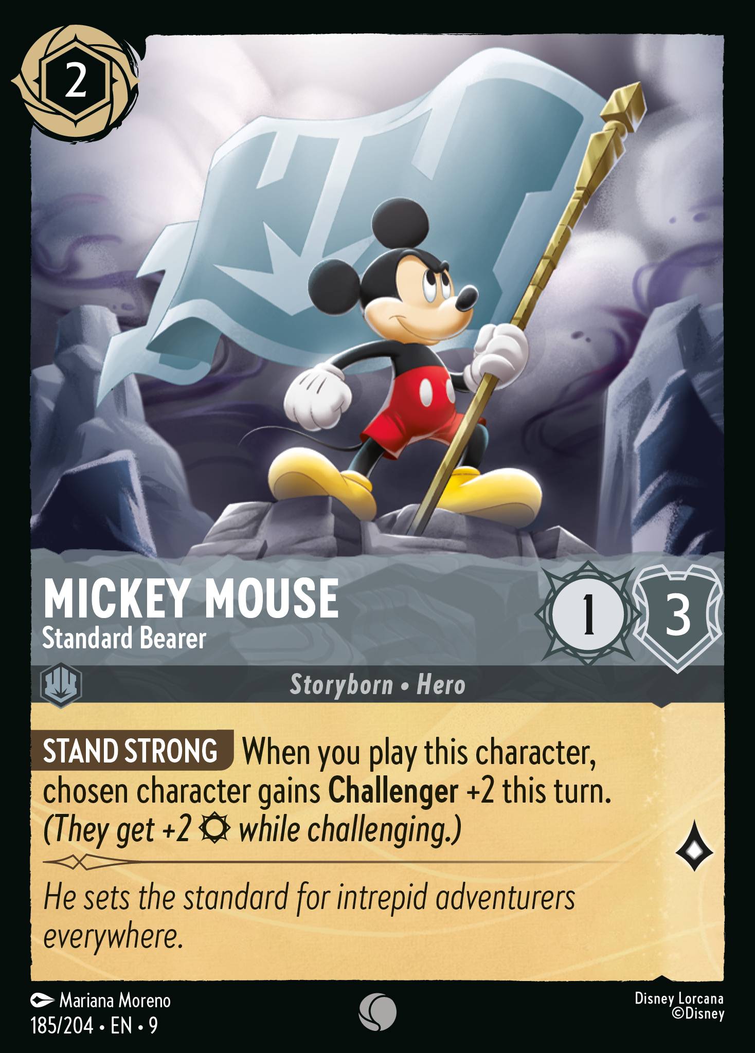 Mickey Mouse - Standard Bearer (English)