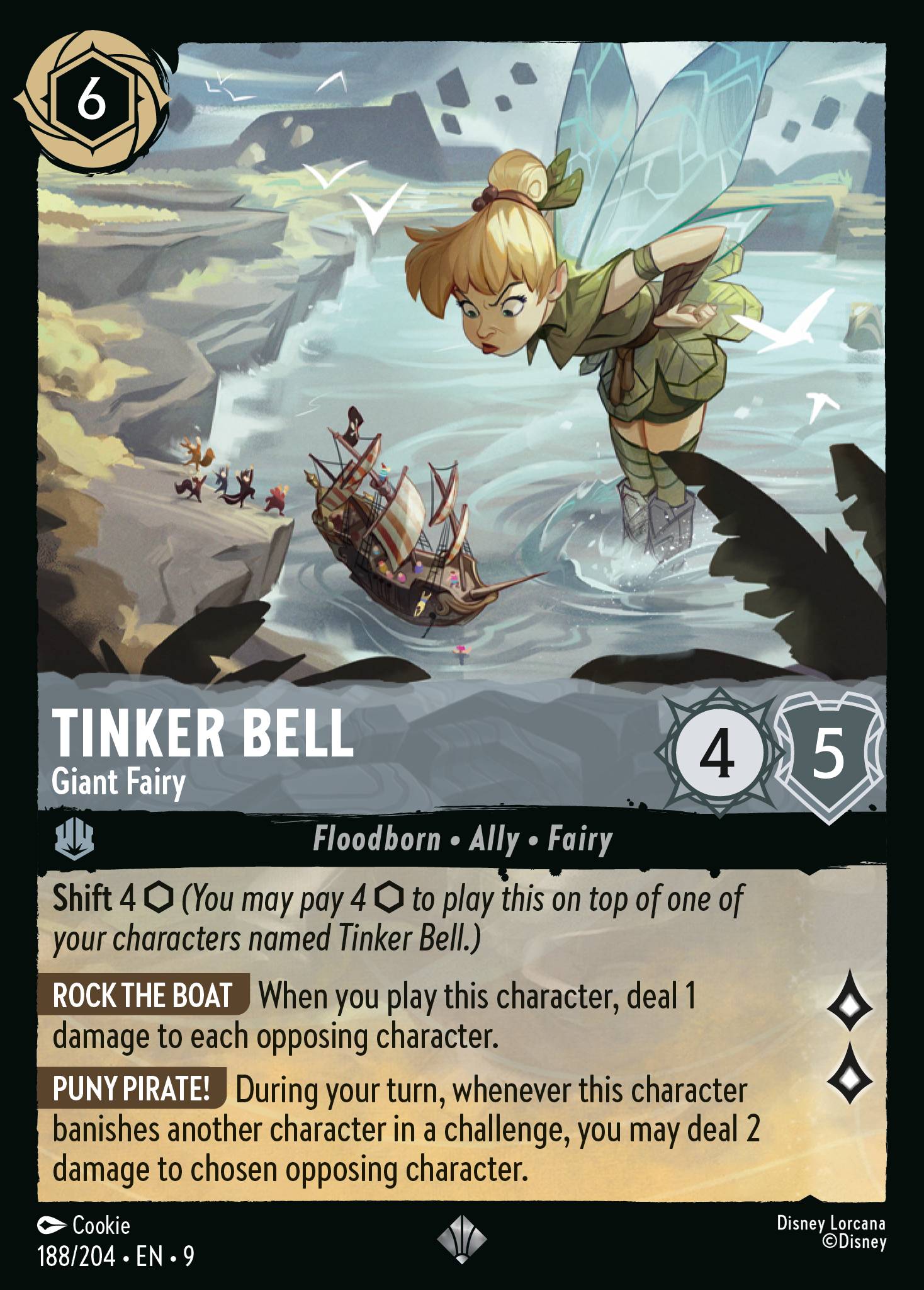 Tinker Bell - Giant Fairy (English)