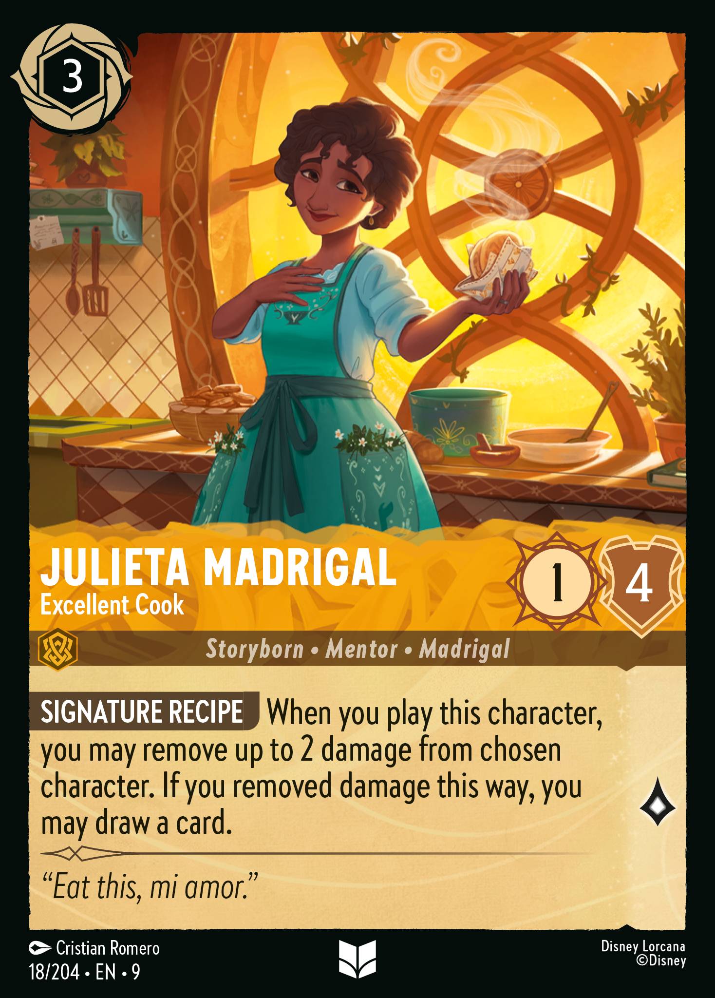 Julieta Madrigal - Excellent Cook (English)