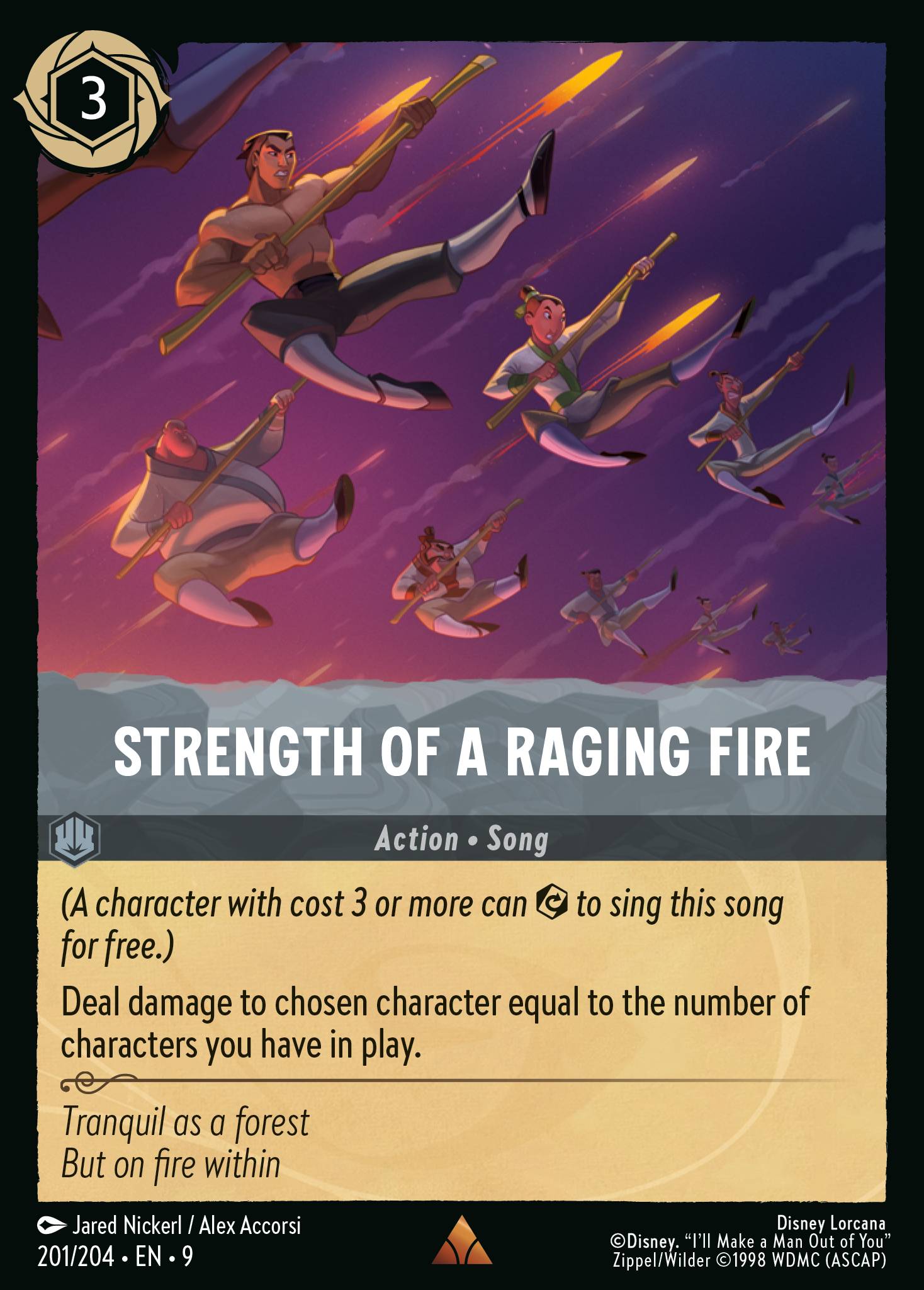 Strength of a Raging Fire (English)