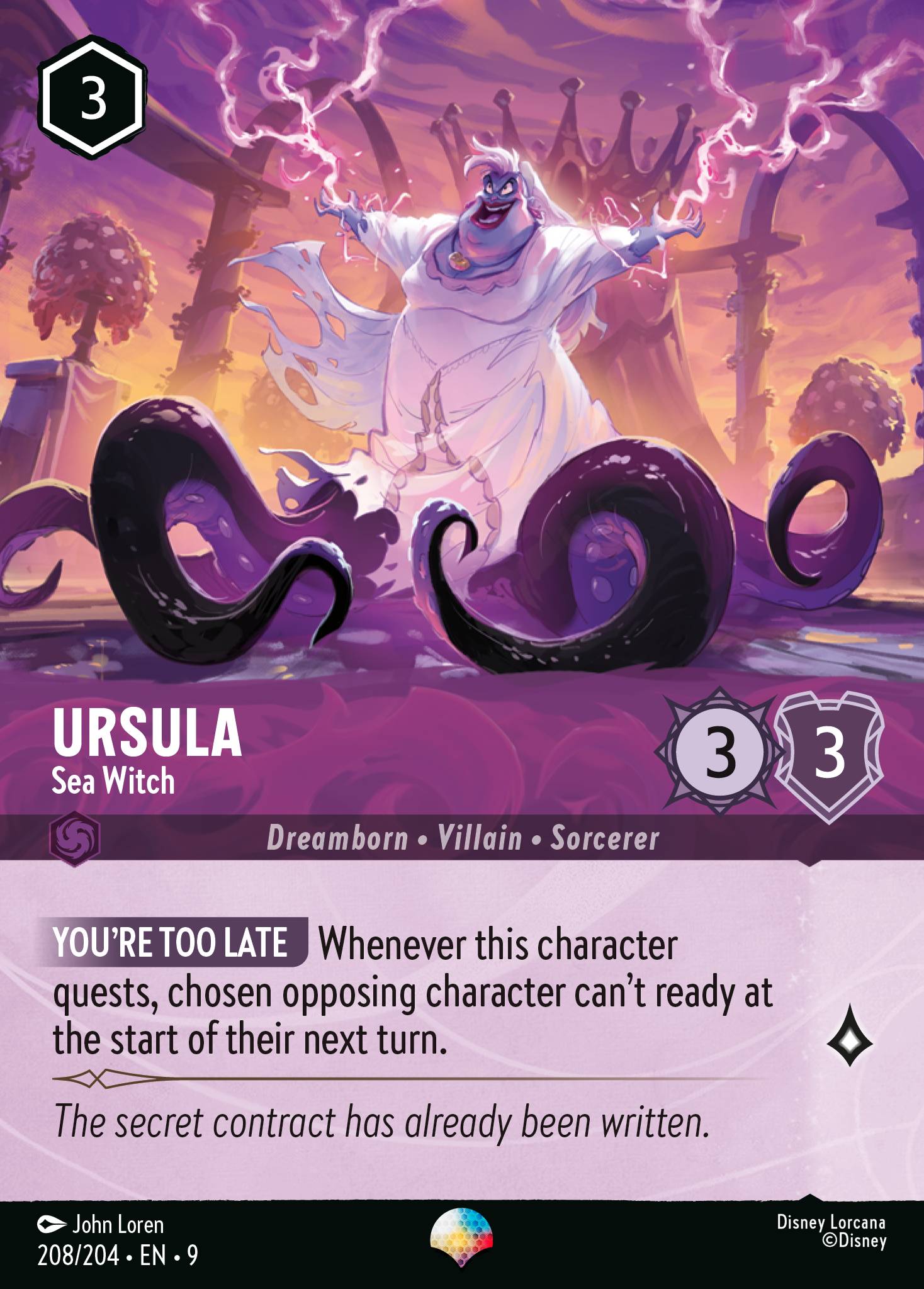 Ursula - Sea Witch (Epic) (English)