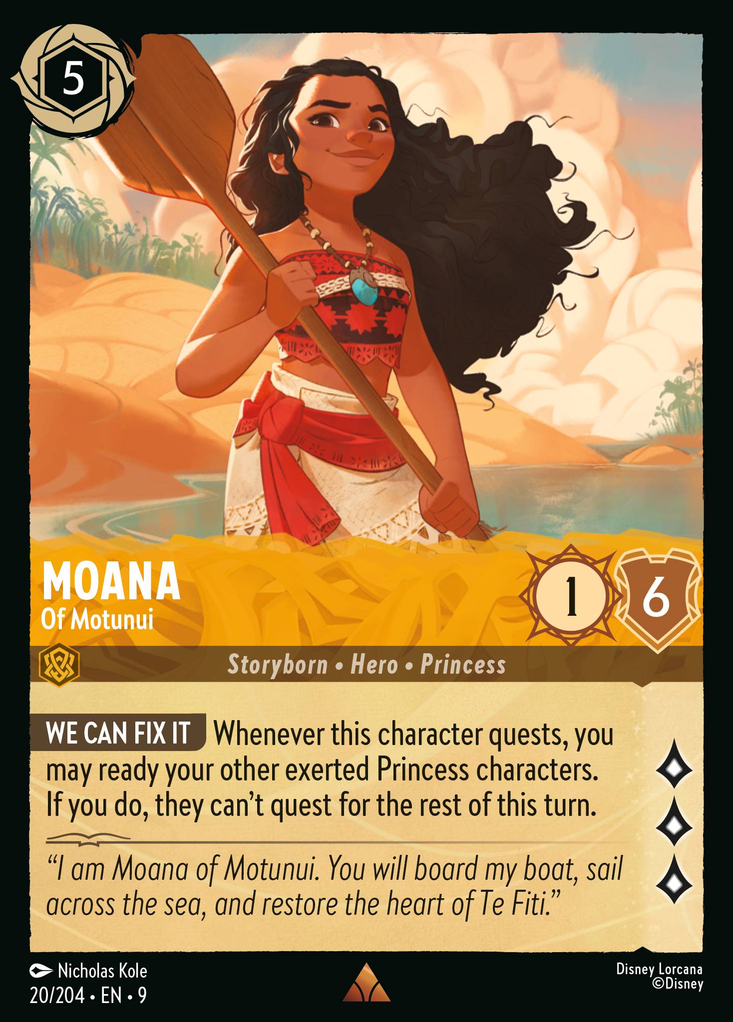 Moana - Of Motunui (English)