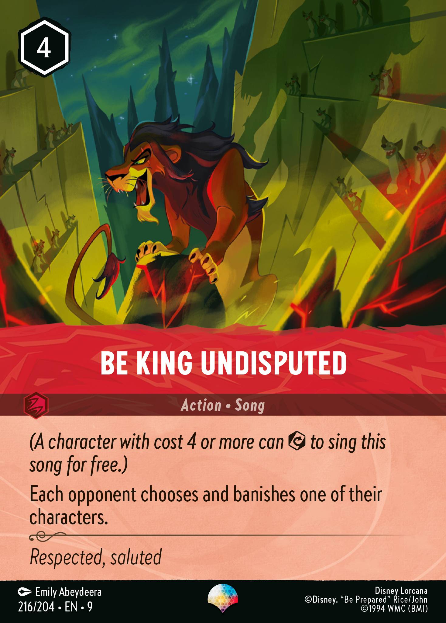 Be King Undisputed (Epic) (English)