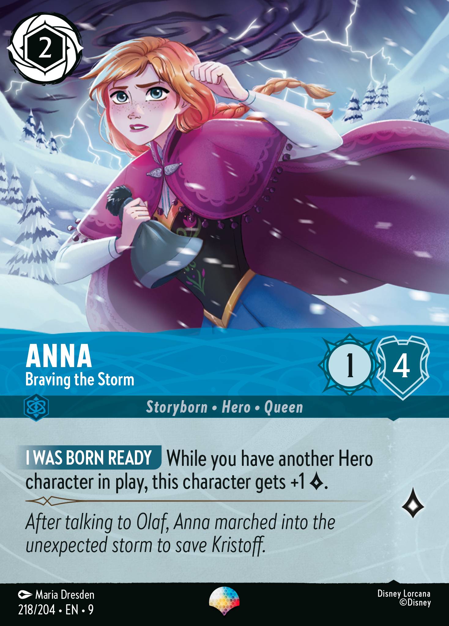 Anna - Braving the Storm (Epic) (English)
