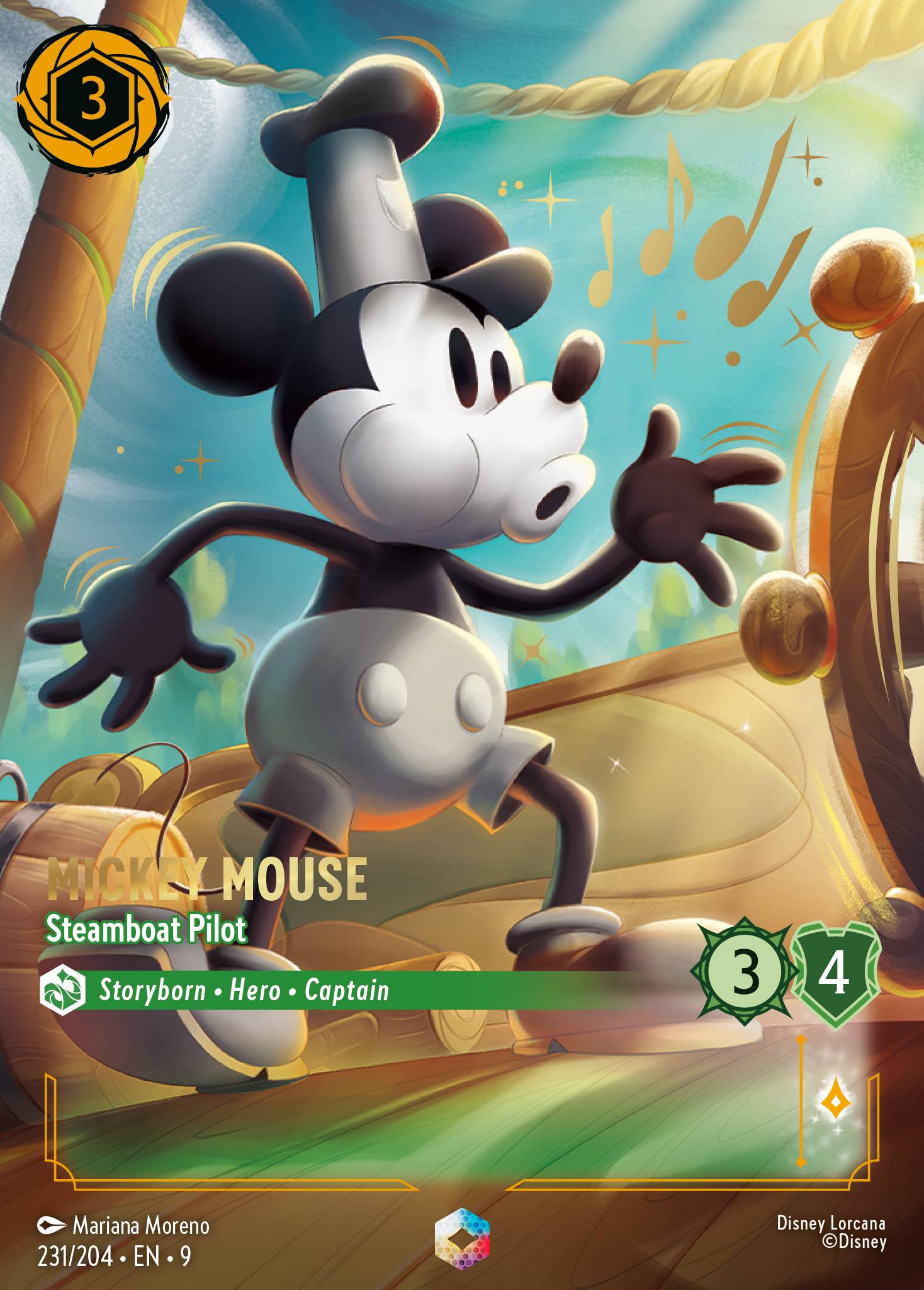 Mickey Mouse - Steamboat Pilot (Enchanted) (English)