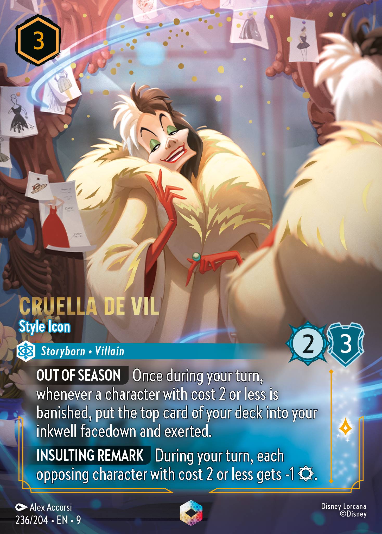 Cruella De Vil - Style Icon (Enchanted) (English)