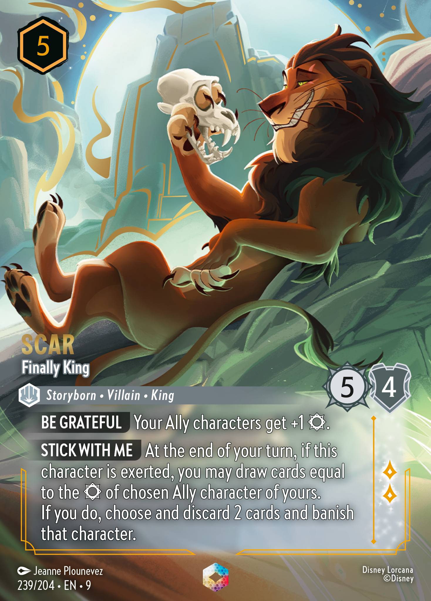 Scar - Finally King (Enchanted) (English)