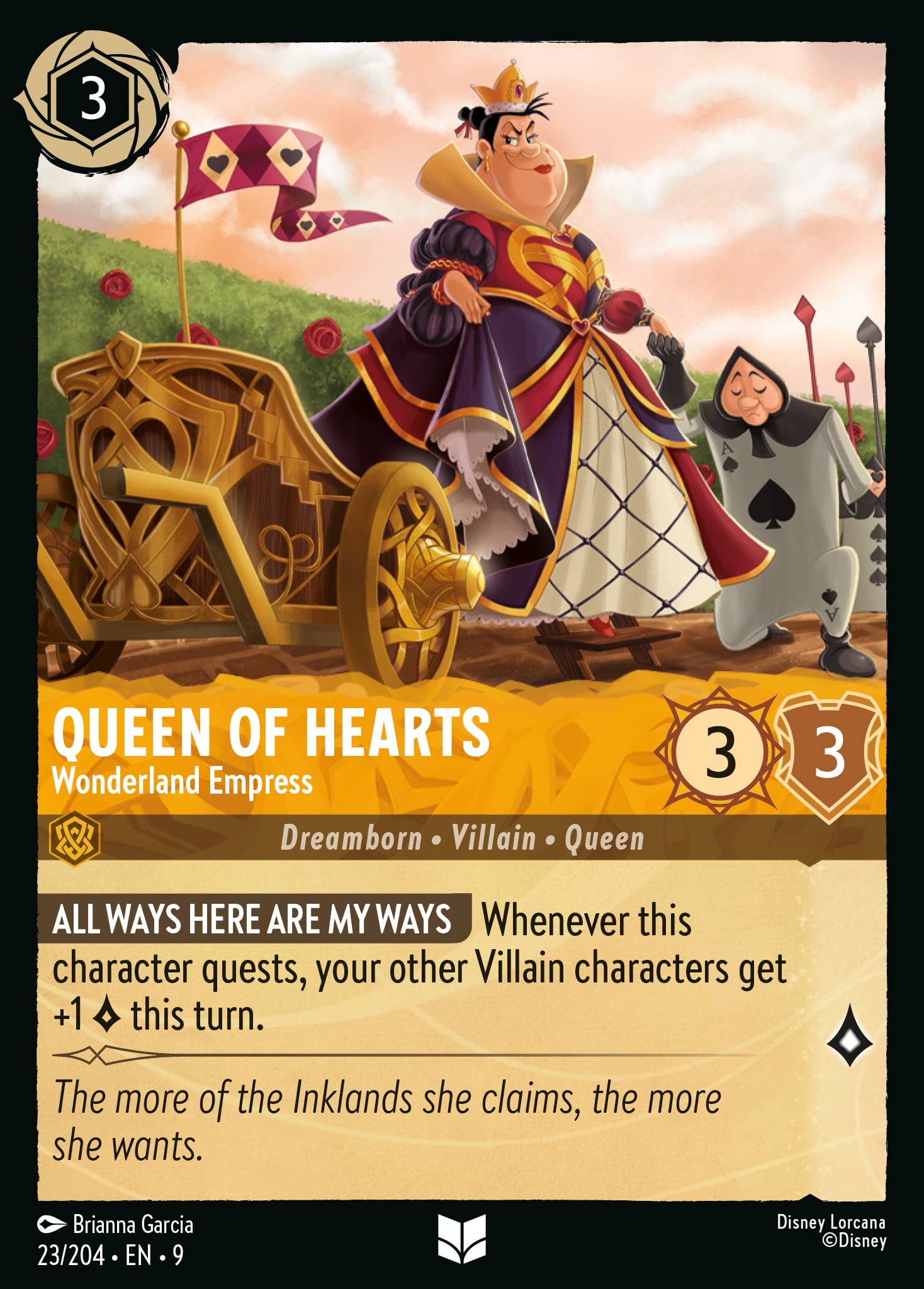 Queen of Hearts - Wonderland Empress (English)