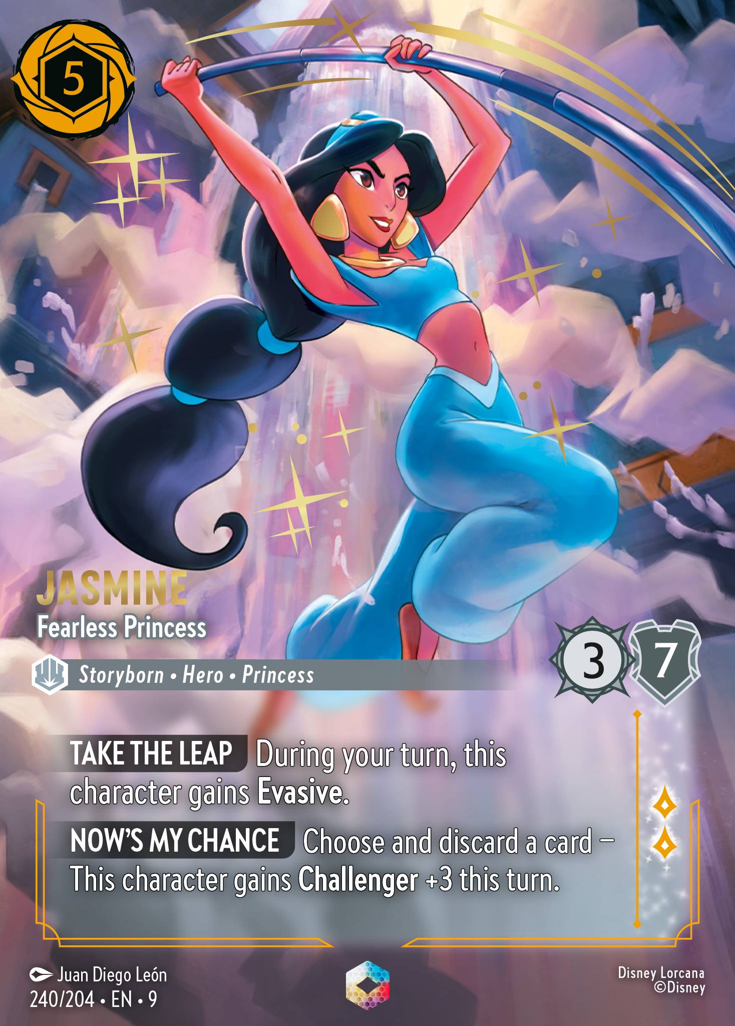 Jasmine - Fearless Princess (Enchanted) (English)