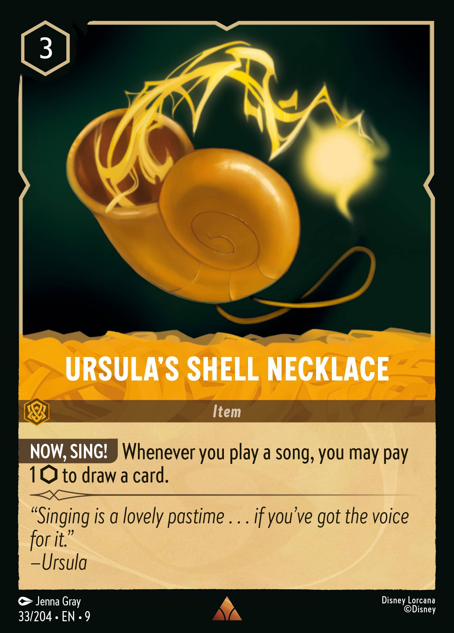 Ursula's Shell Necklace (English)
