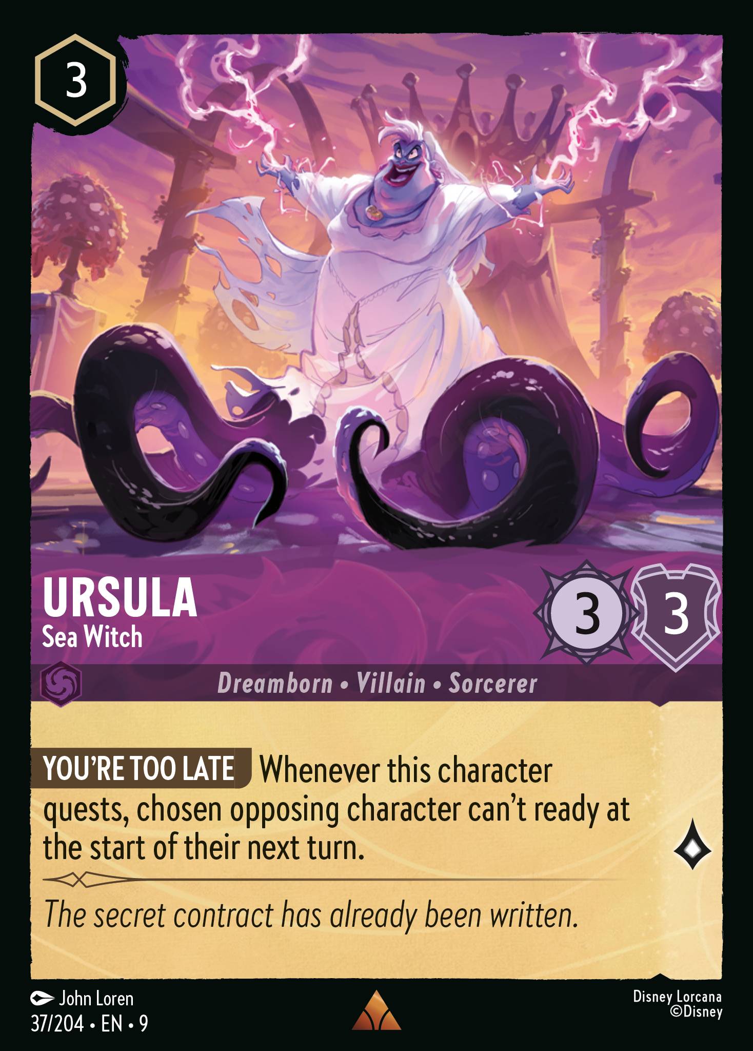 Ursula - Sea Witch (English)