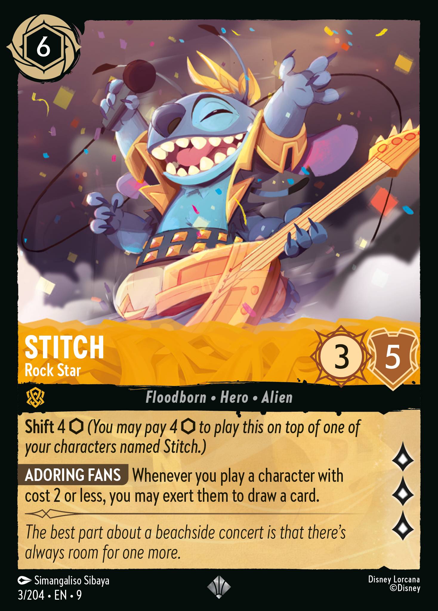 Stitch - Rock Star (English)