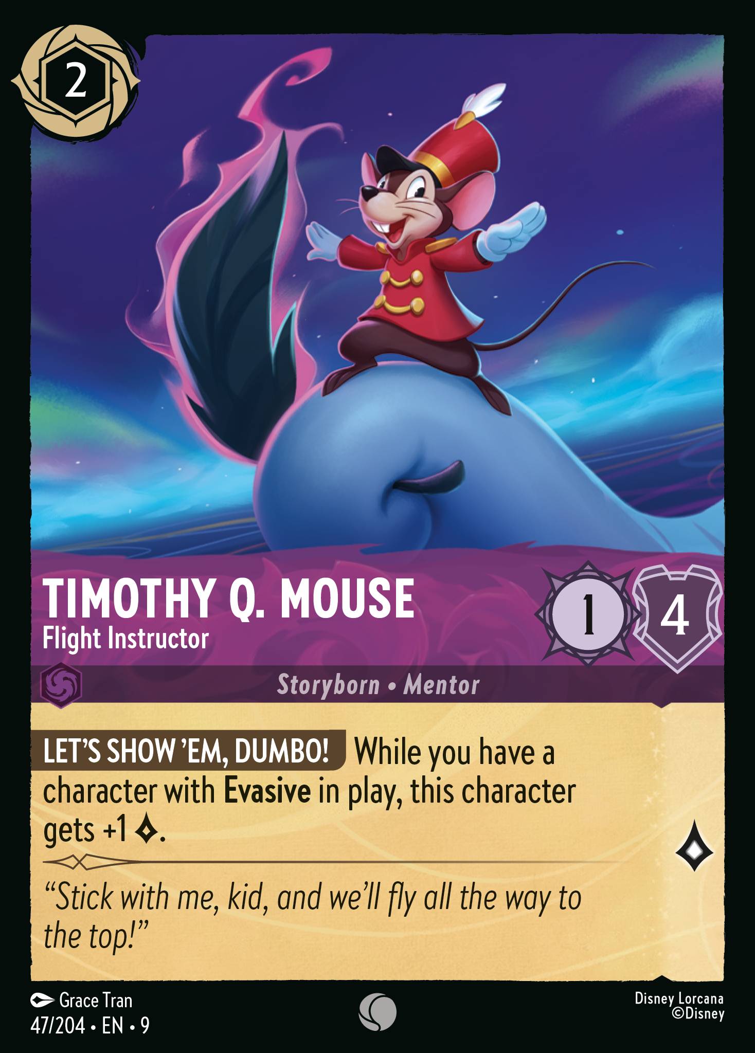 Timothy Q. Mouse - Flight Instructor (English)