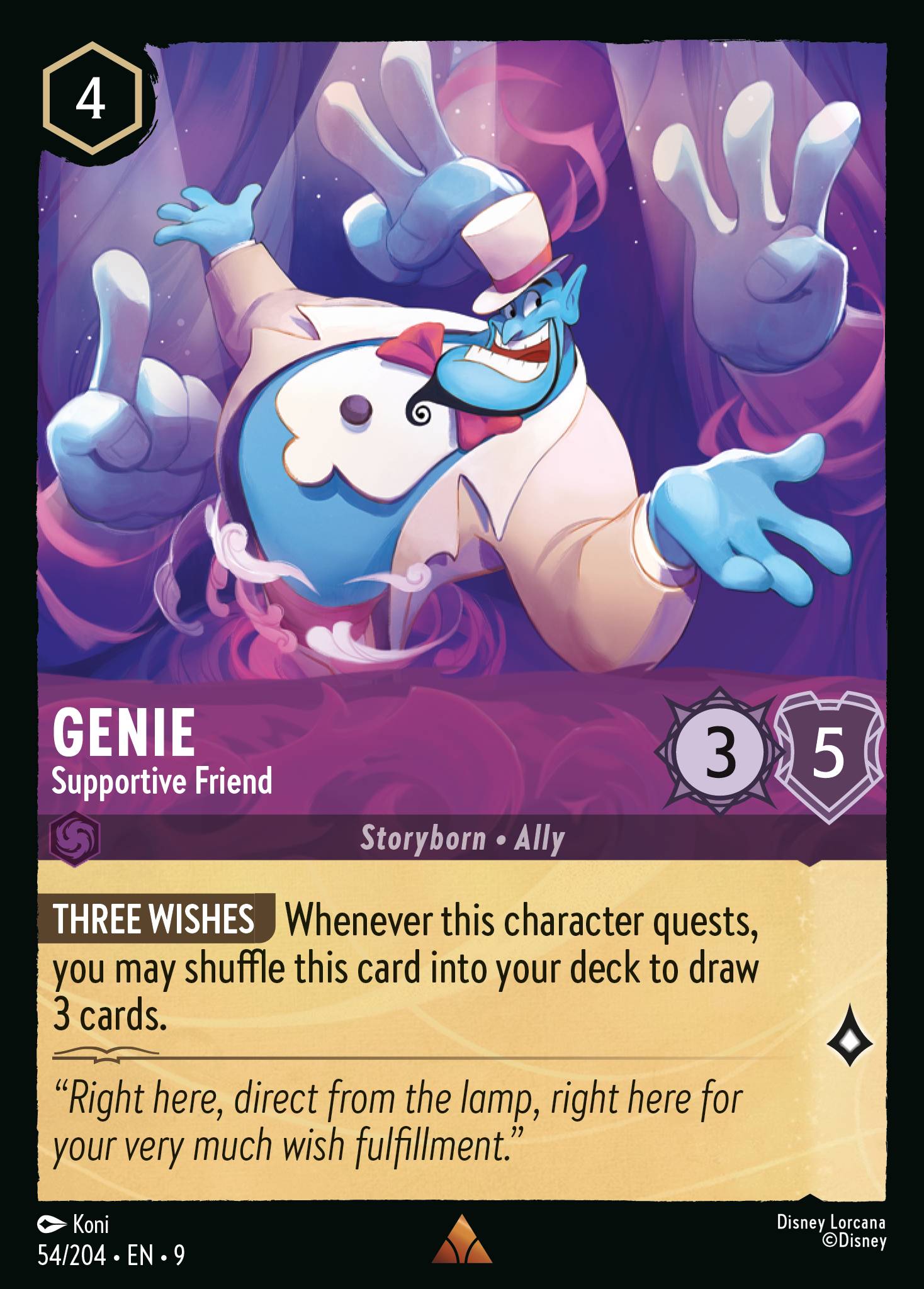 Genie - Supportive Friend (English)