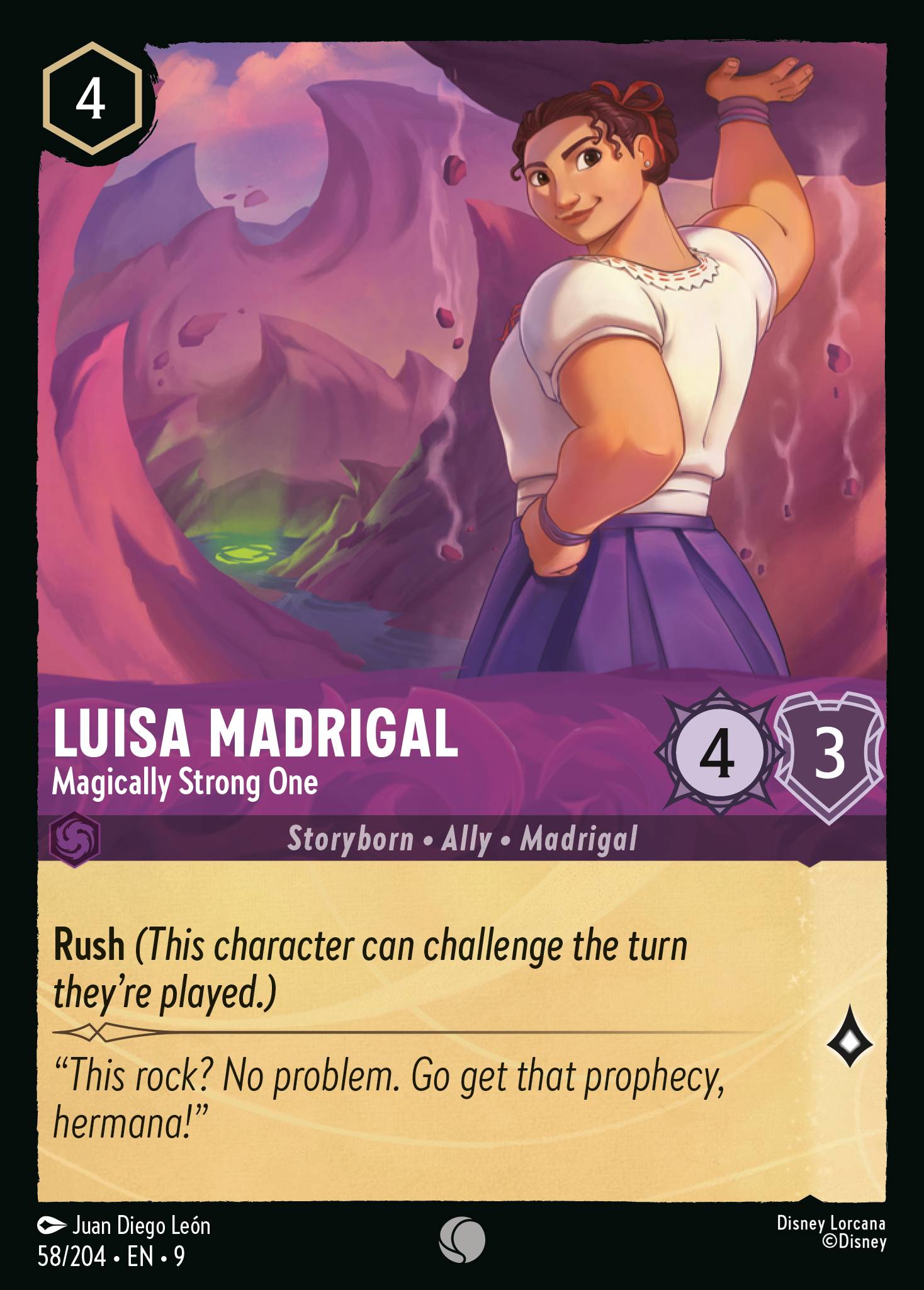 Luisa Madrigal - Magically Strong One (English)