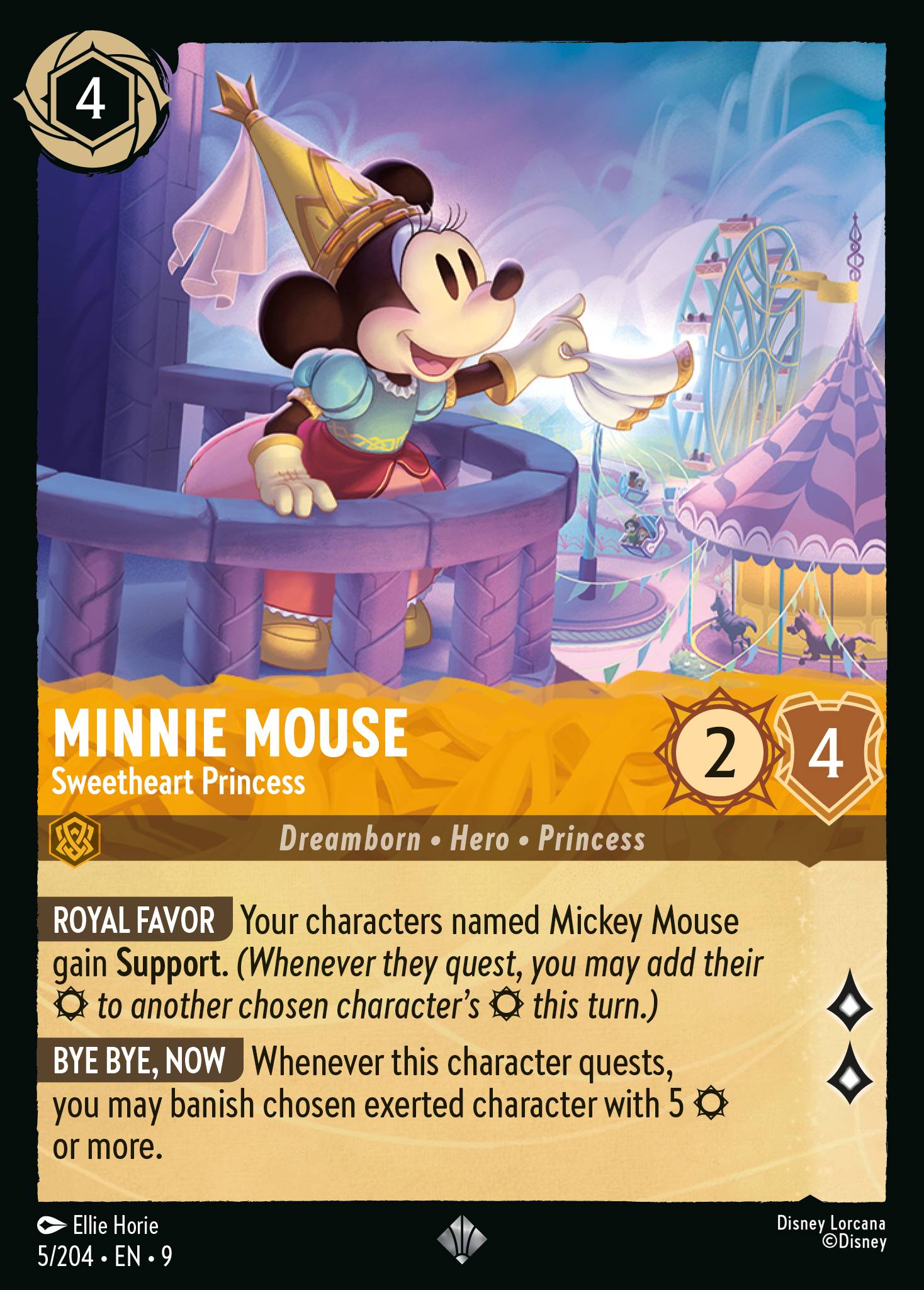 Minnie Mouse - Sweetheart Princess (English)