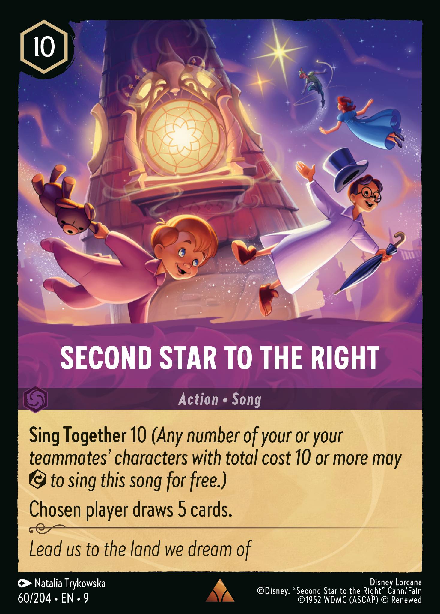 Second Star to the Right (English)