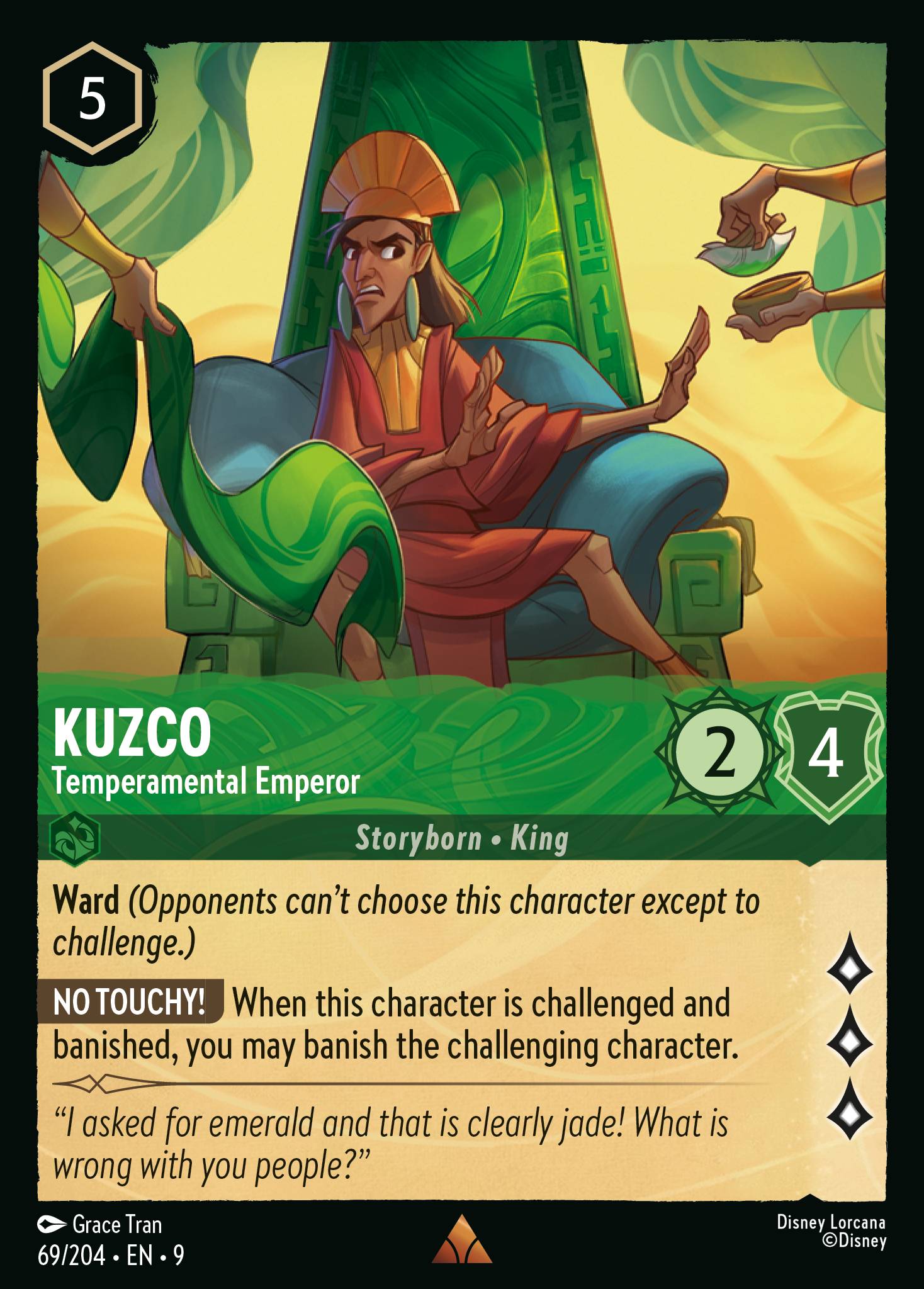 Kuzco - Temperamental Emperor (English)