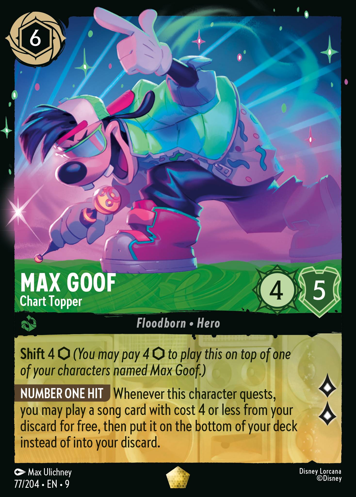 Max Goof - Chart Topper (Legendary) (English)