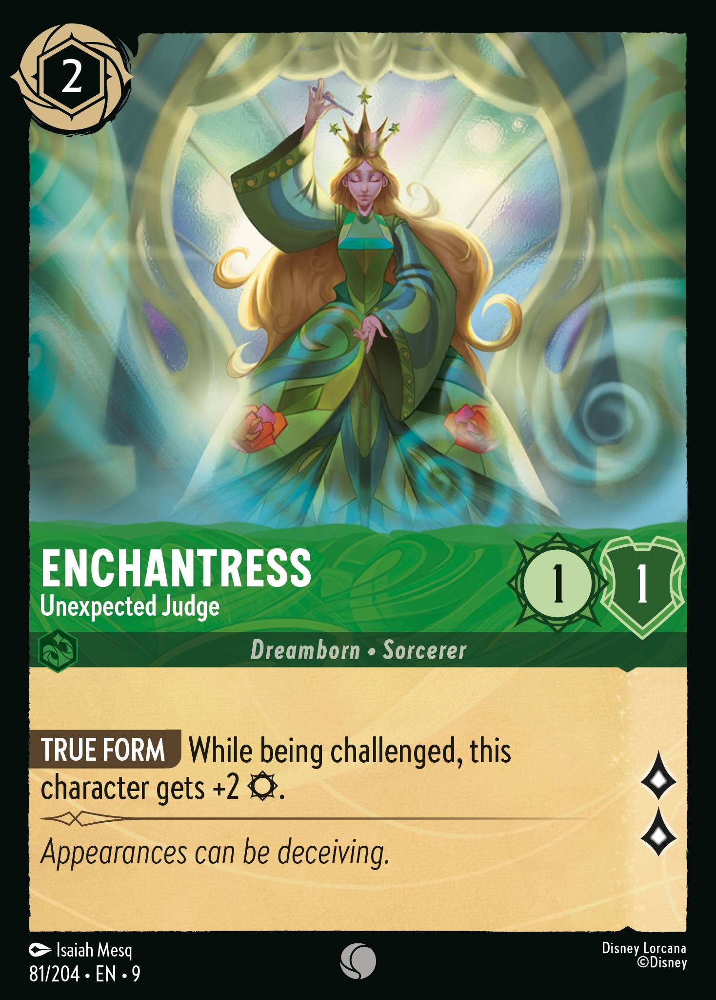 Enchantress - Unexpected Judge (English)
