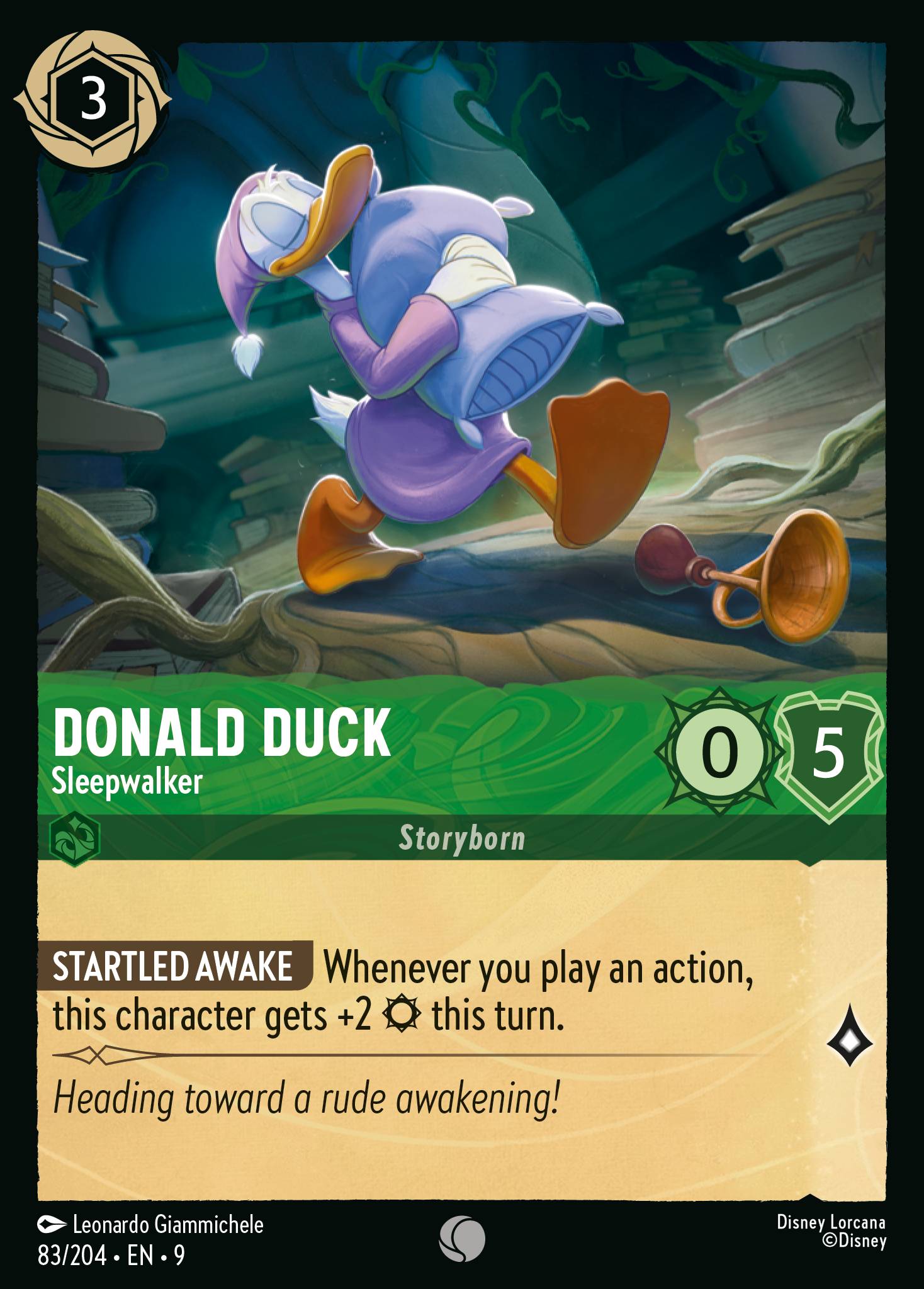 Donald Duck - Sleepwalker (English)