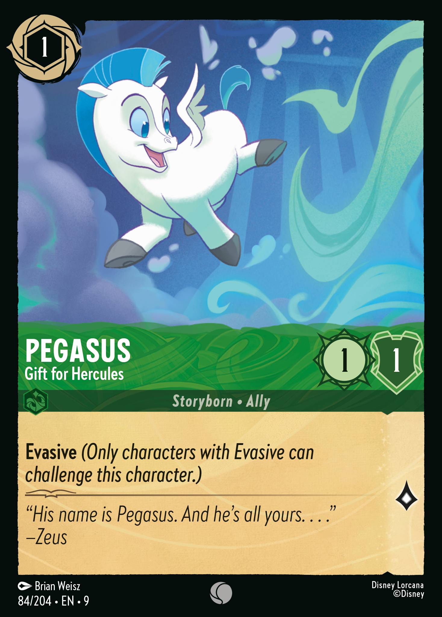 Pegasus - Gift for Hercules (English)