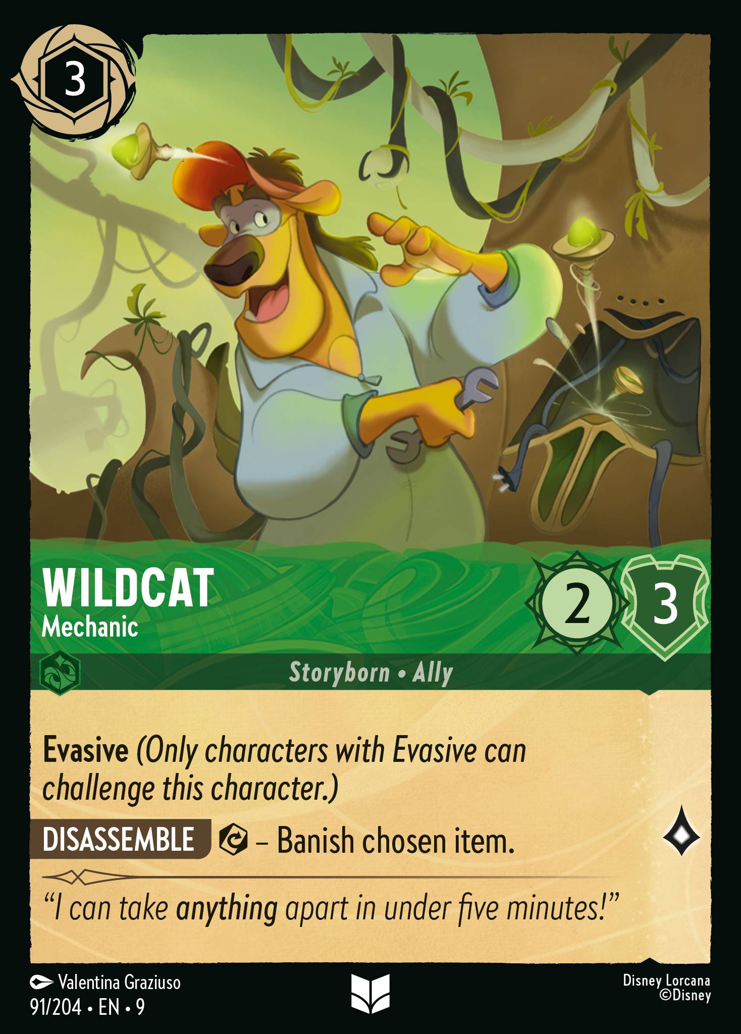 Wildcat - Mechanic (English)