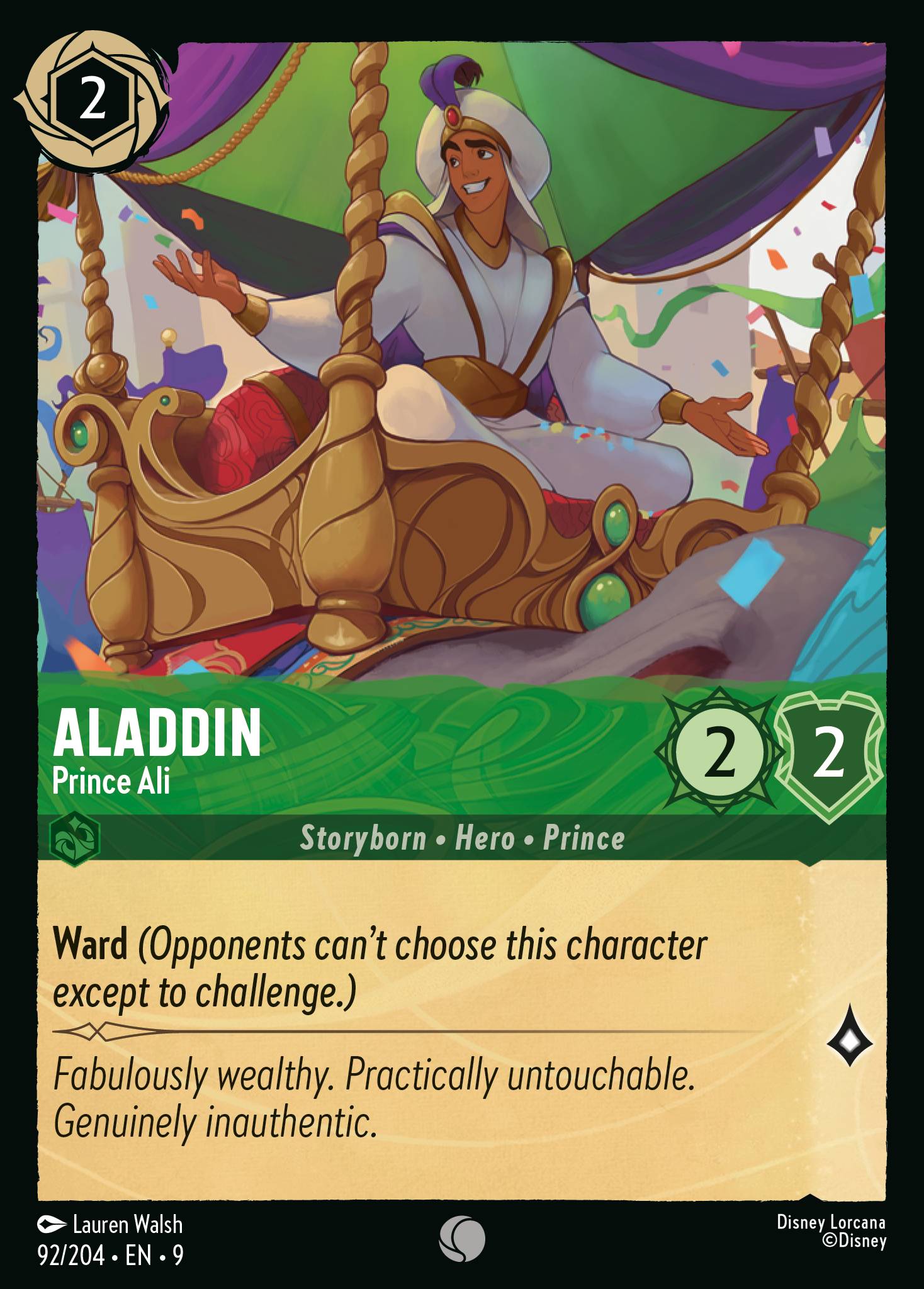Aladdin - Prince Ali (English)
