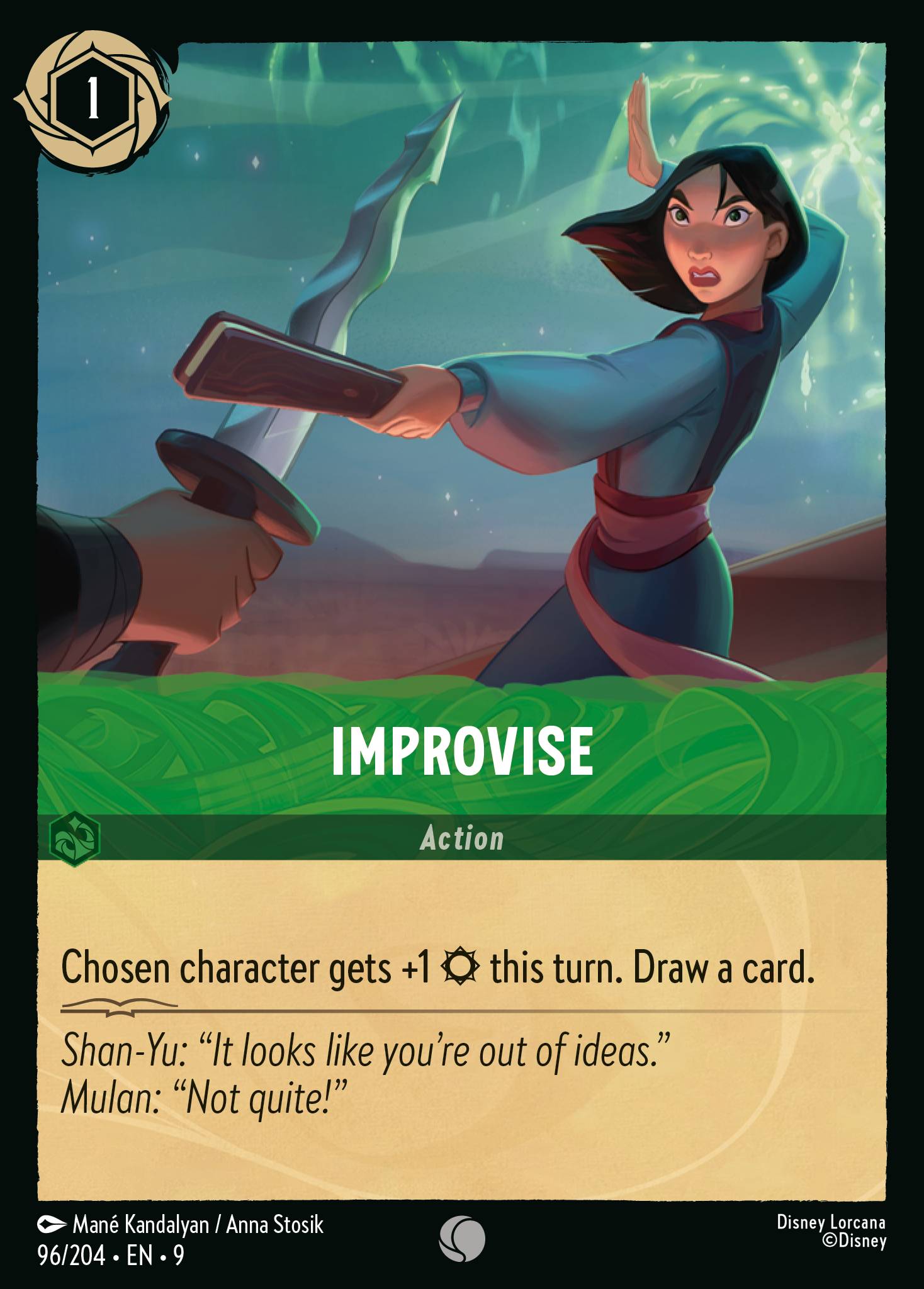 Improvise (English)
