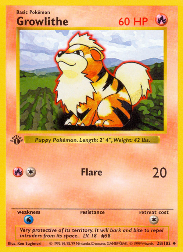 Growlithe (English)
