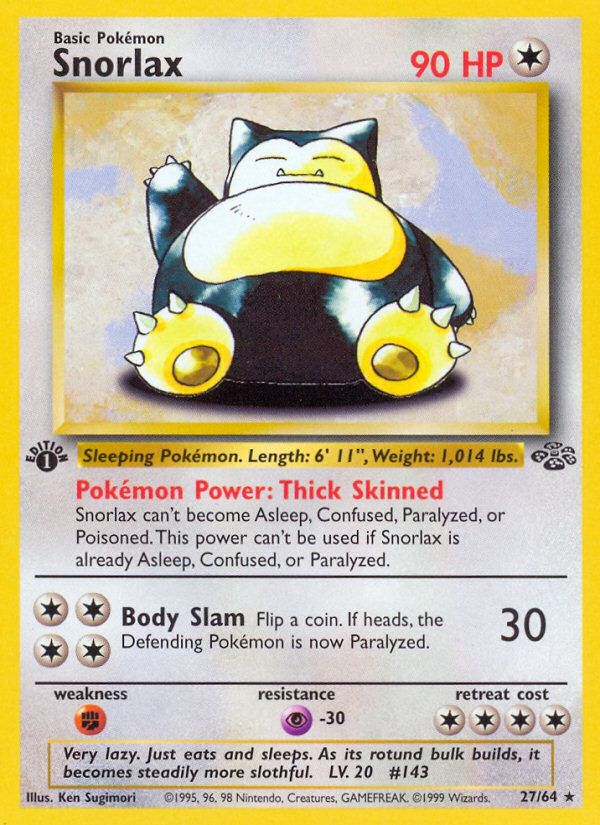 Snorlax (English)