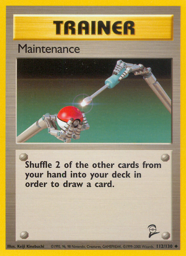 Maintenance (English)