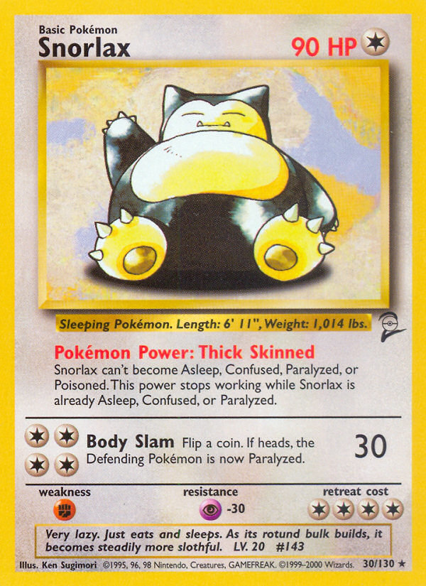 Snorlax (English)
