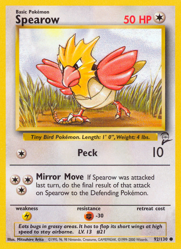 Spearow (English)