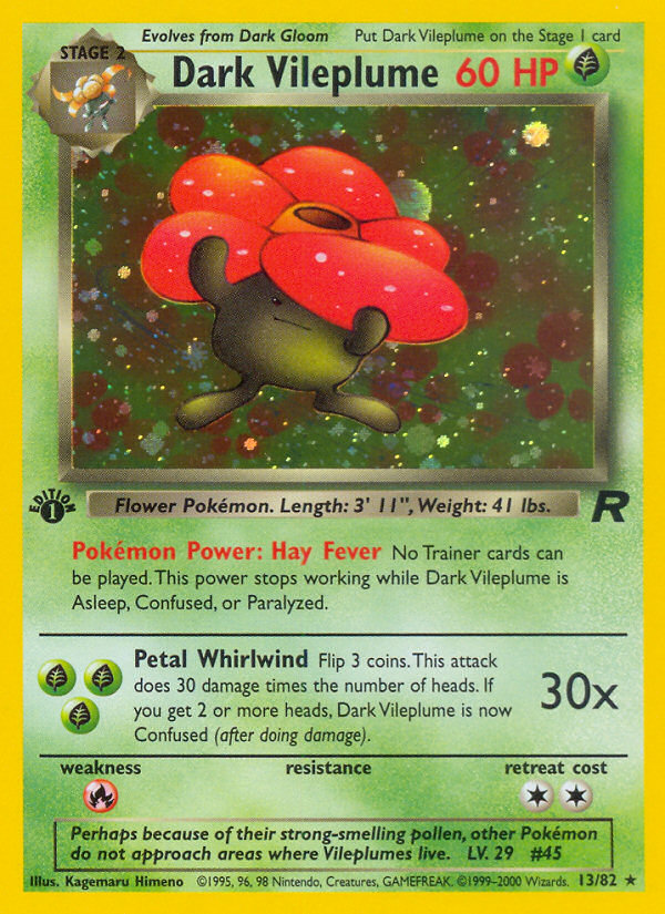 Dark Vileplume (English)