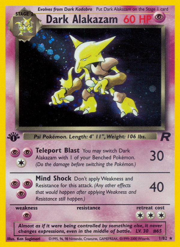 Dark Alakazam (English)