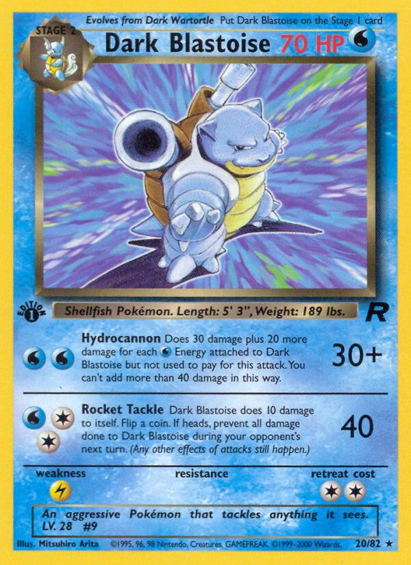 Dark Blastoise (English)