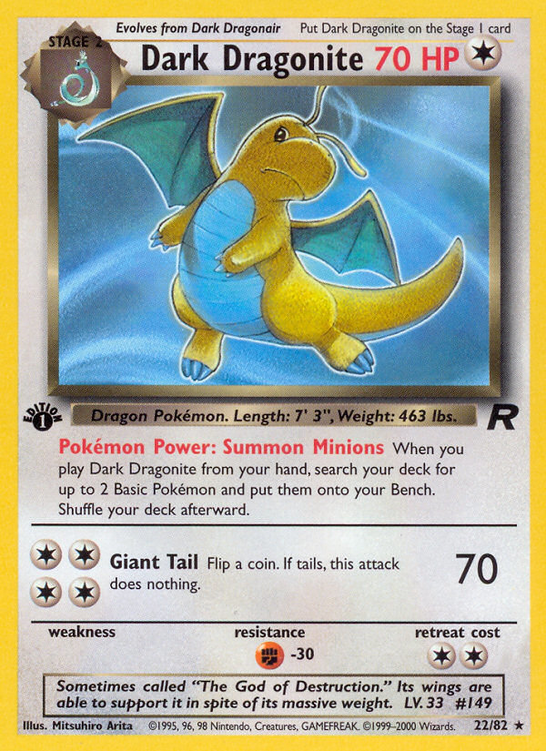 Dark Dragonite (English)