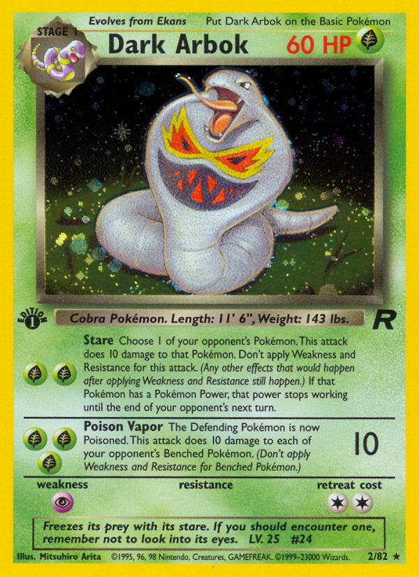 Dark Arbok (English)