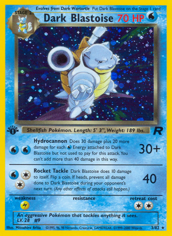 Dark Blastoise (English)