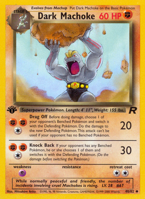 Dark Machoke (English)