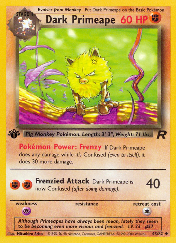 Dark Primeape (English)