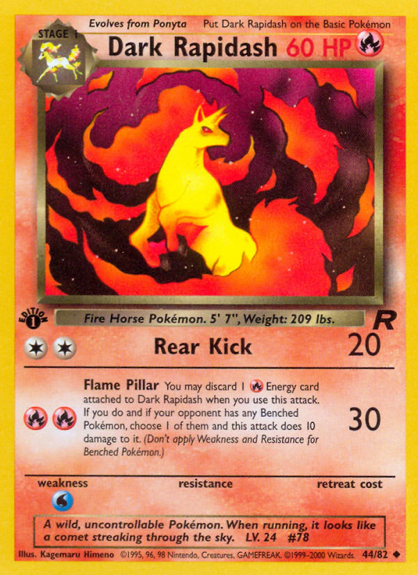 Dark Rapidash (English)