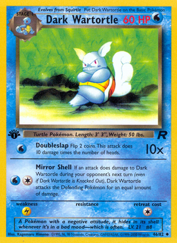 Dark Wartortle (English)