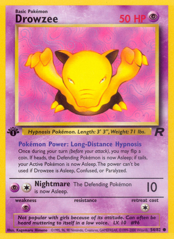 Drowzee (English)