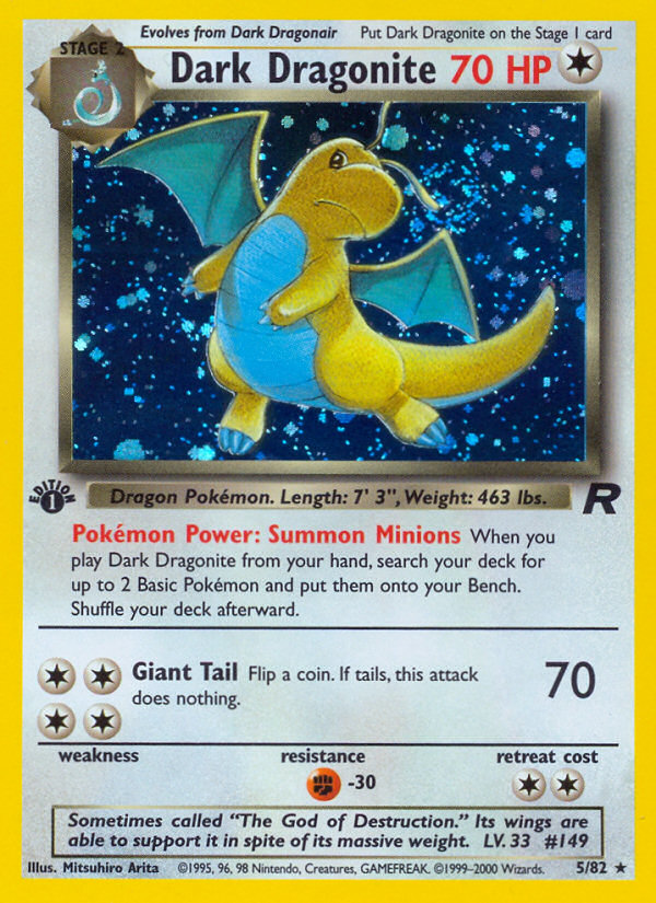 Dark Dragonite (English)