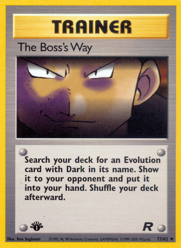 The Boss's Way (English)